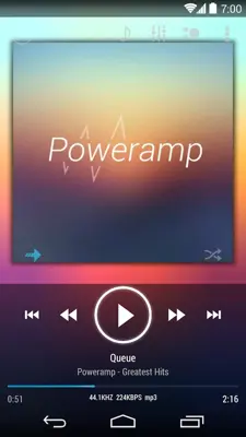 Poweramp KK/JB/ICS Skin android App screenshot 10