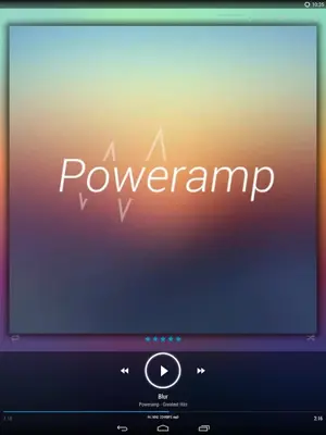 Poweramp KK/JB/ICS Skin android App screenshot 3